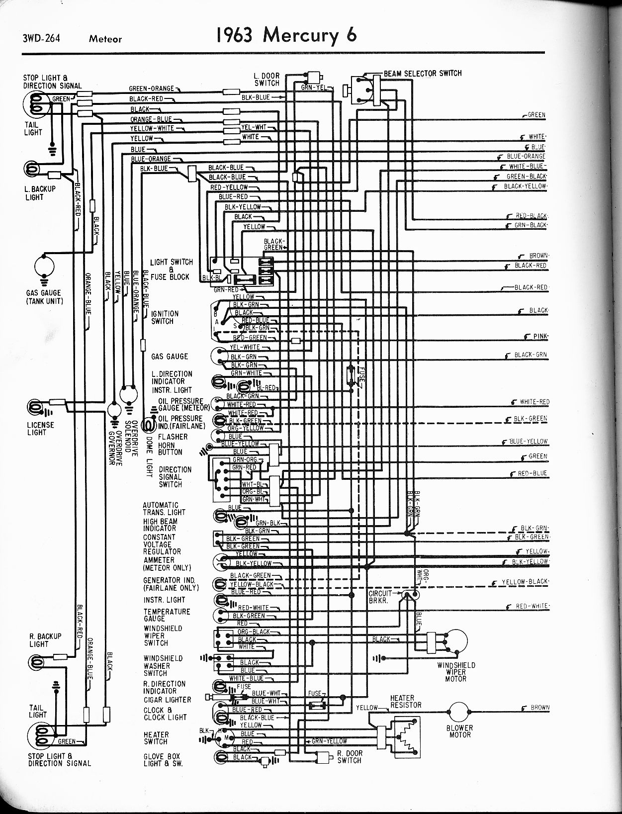 Mercury wiring diagrams - The Old Car Manual Project